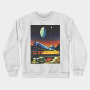 Retro Engines, Cosmic Dreams Crewneck Sweatshirt